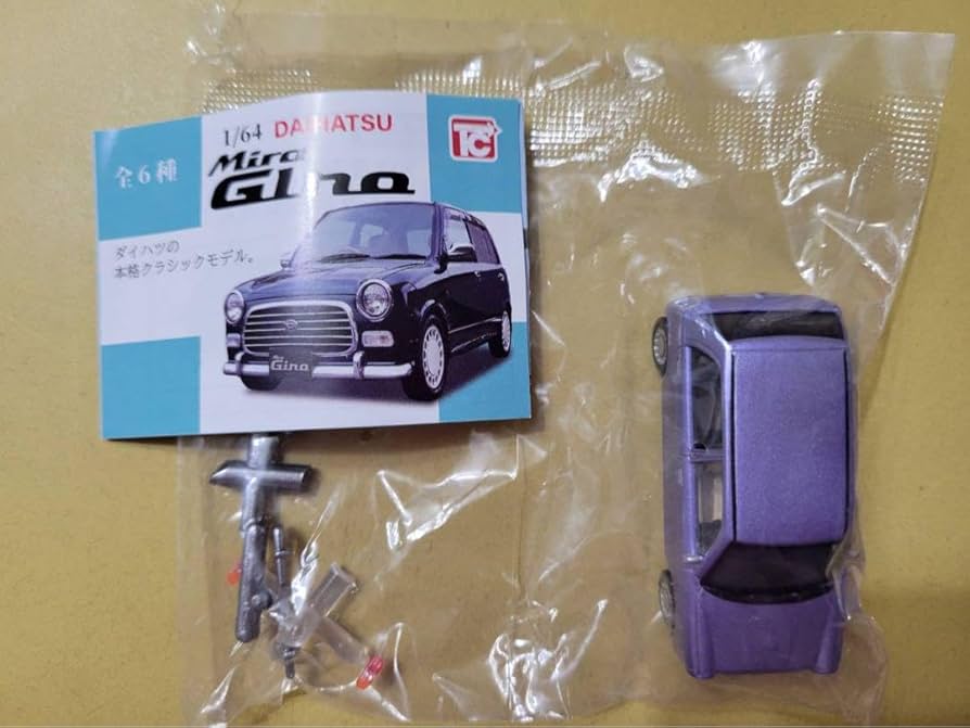 トイズキャビン 1/64 ダイハツ ミラジーノ 6種フルコンプセット トイズキャビン 1/64 ダイハツ ミラジーノ 6種フルコンプセット